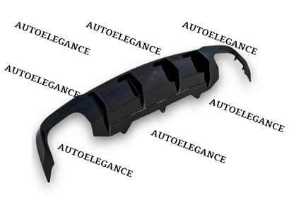 💫ART.9563 Diffusore per Audi A6 S C7 FL 2015+ S6/S Line Nero Lucido💫