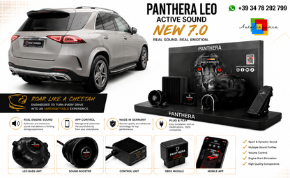 💕ART.2672 PANTHERA Soundsystem Booster 7.0-Mercedes-AMG -Line GLE SUV W167💕