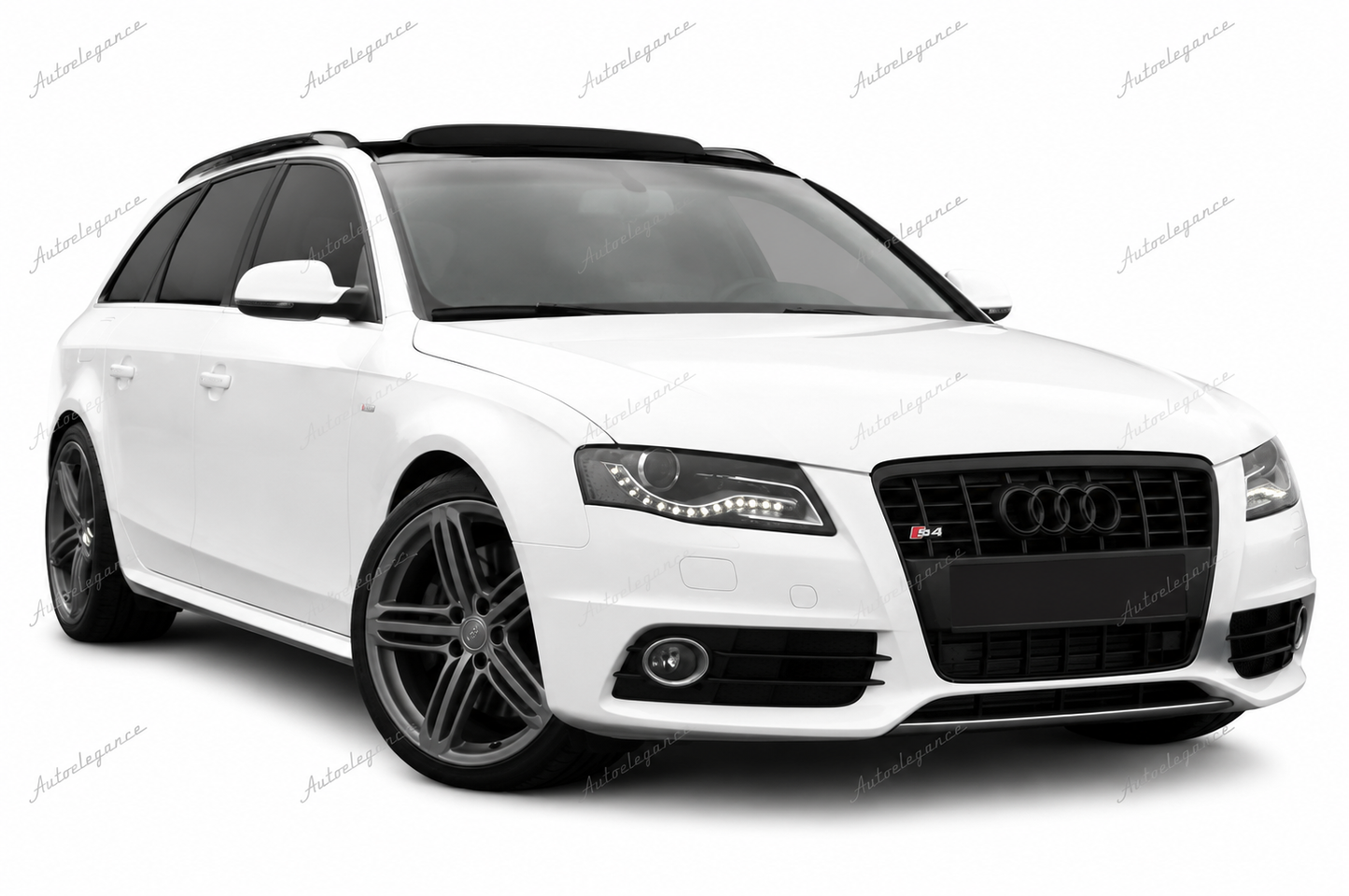 🔥ART.1942 GRIGLIA ADATTO PER AUDI A4 B8 2007-2011 LOOK S4 NERO LUCIDO🔥