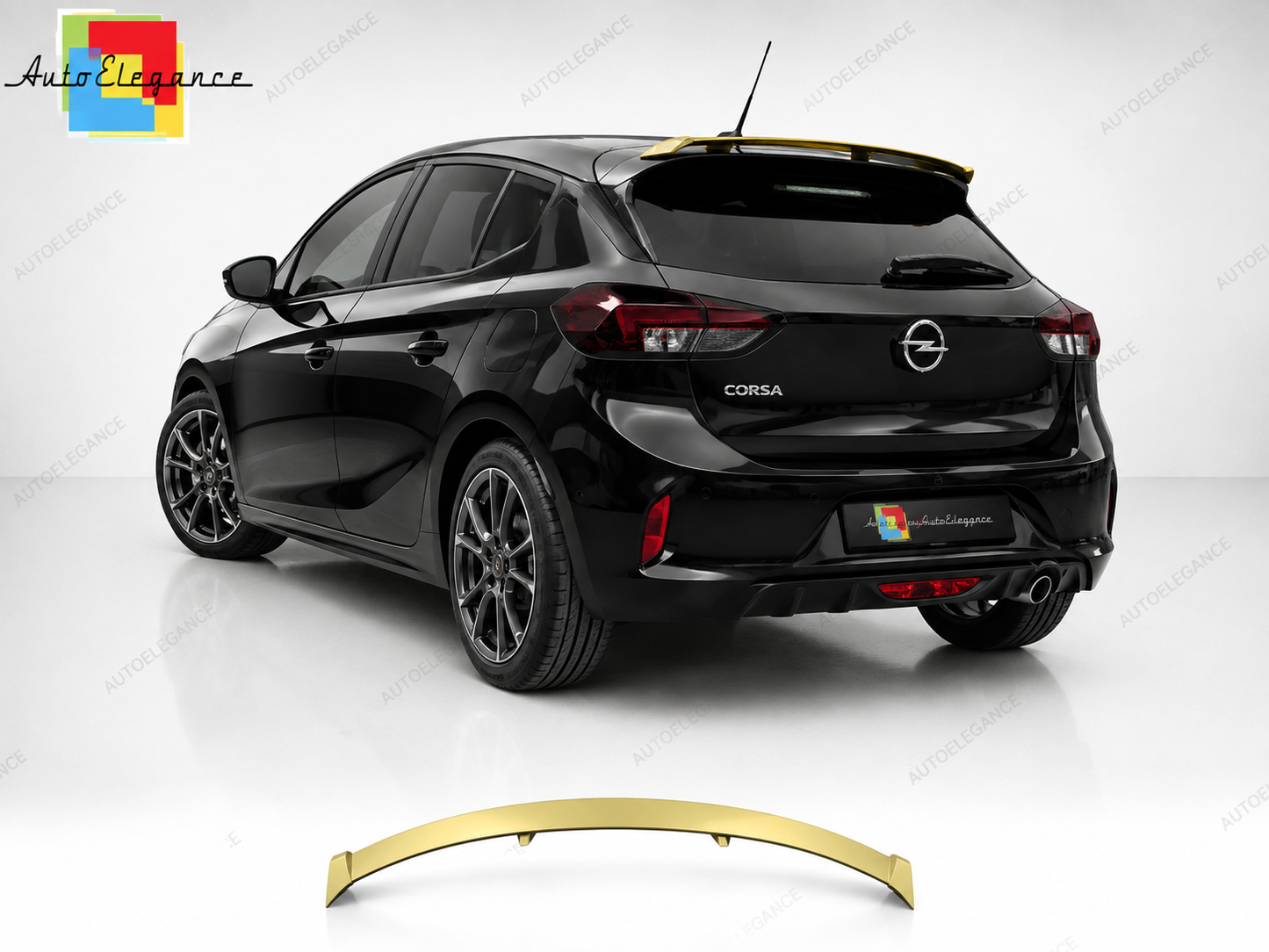 👉Spoiler Tetto Posteriore Opel Corsa F GS Line 2019- PU Non Verniciato👈