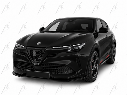 💕ART.5880  Splitter Alfa Romeo Junior 2024+NERO LUCIDO💕