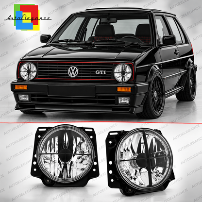 ART.10739  FARI ANTERIORI ADATTO  PER VW GOLF II 83-91