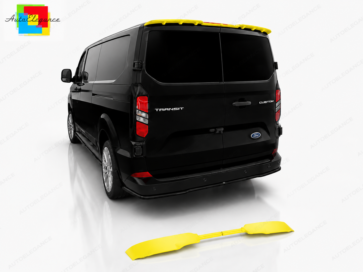 👉Spoiler Tetto Porte Fienile per Ford Transit Custom MK2 Non Innescato👈