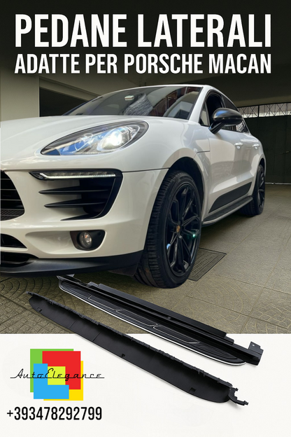 ✨PEDANE LATERALI ADATTE PER PORSCHE MACAN 95B 2014-2020 LOOK SPORTIVO✨