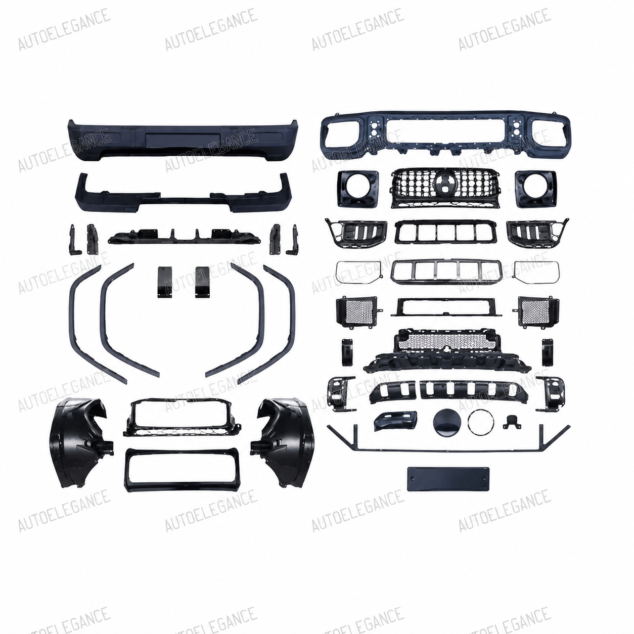 💕ART.3888 BODYKIT G6З AMG 2025 Look per Mercedes Classe G (W464) 2019-2024💕