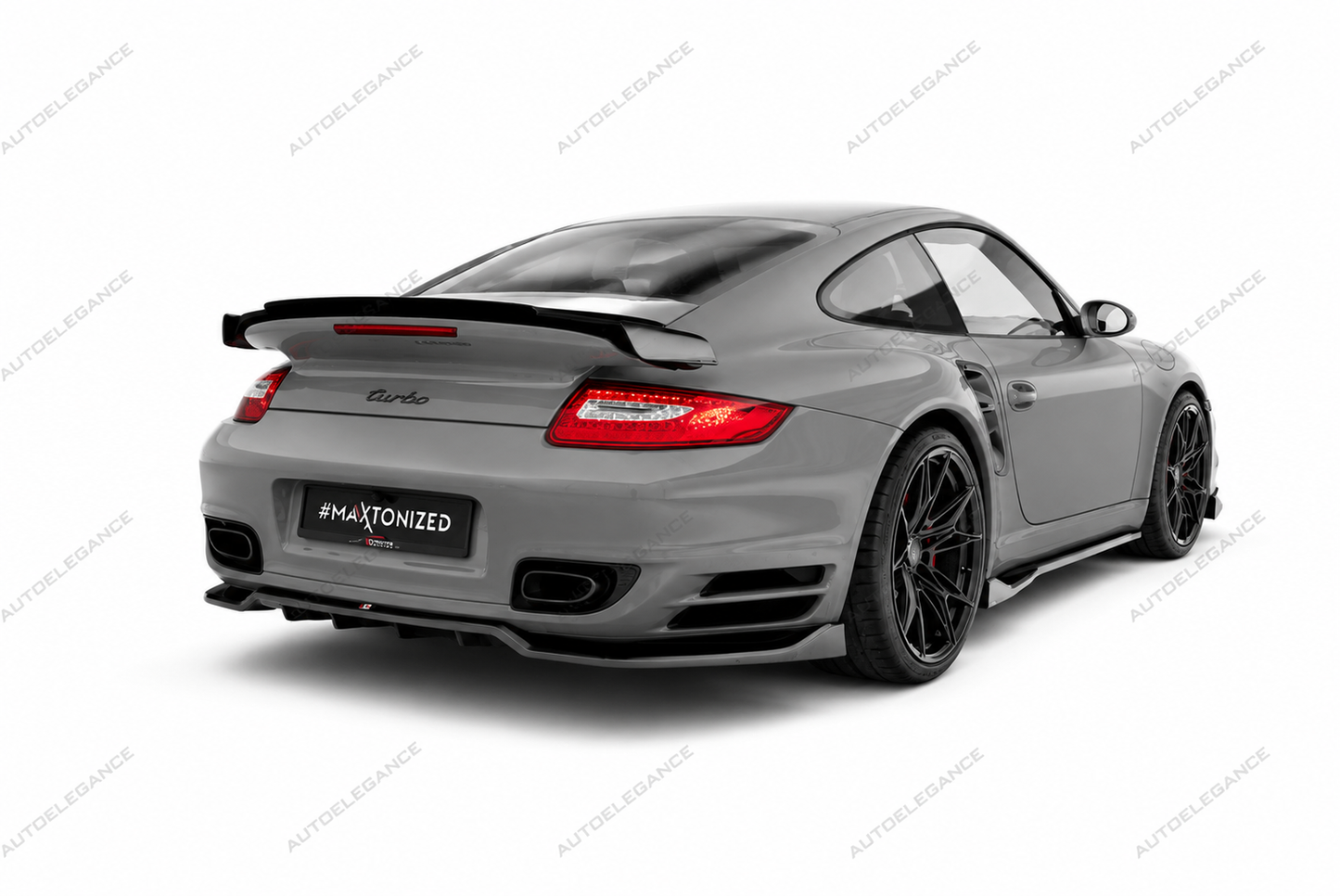 🔥ART.9864 SPLITTER POSTERIORE (CON BARRE VERTIVALI) PORSCHE 911 TURBO 997🔥