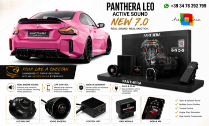 💫ART.2672 PANTHERA Soundsystem Booster 7.0 - BMW M2 G87 2023-💫