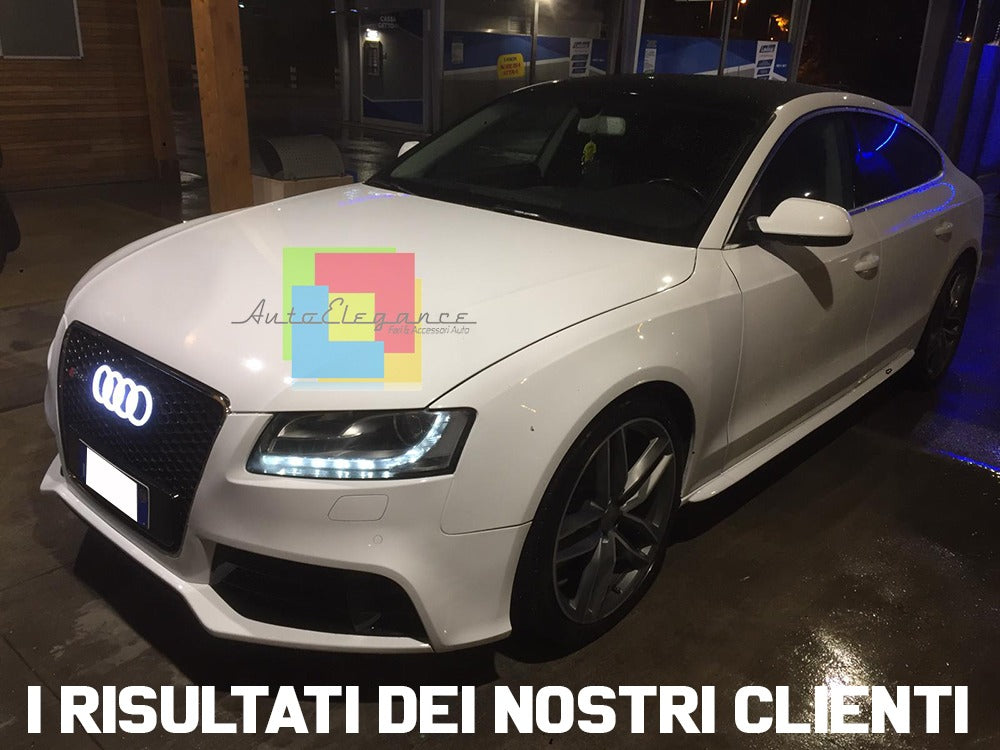 Paraurti anteriore e spoiler aggiuntivo adatti per Audi A5 8T (2007-2011)