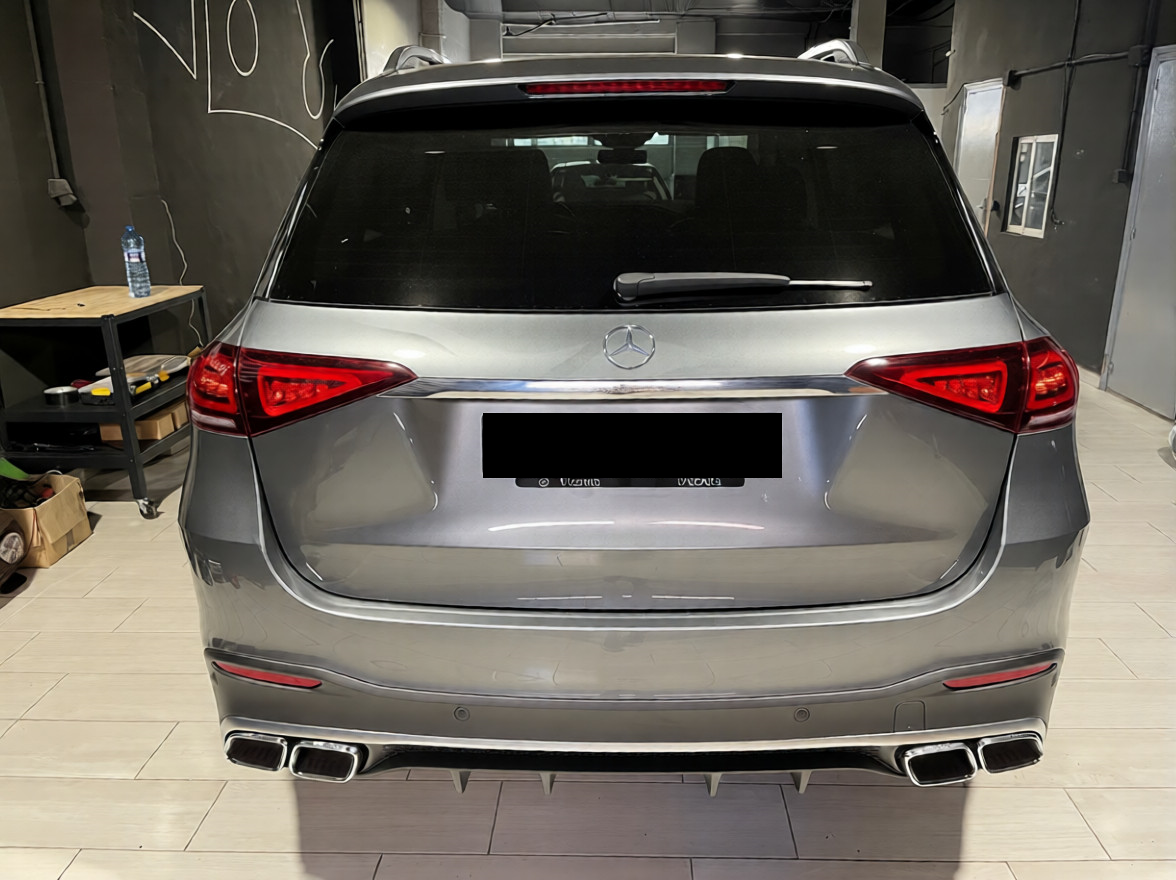 💫ART.6776 Diffusore + Terminali di Scarico GLE63 AMG Look per GLE (W167) 2018+💫