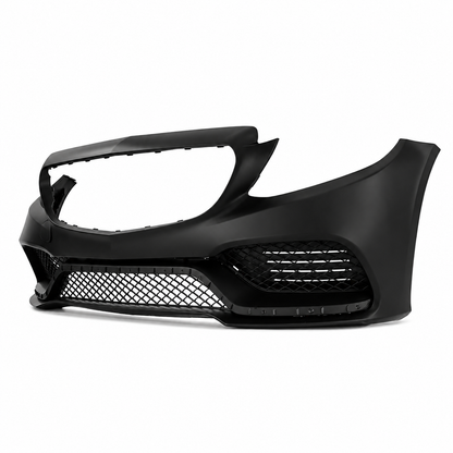 💕PARAURTI ANTERIORE MERCEDES CLASSE C W205 15-18 LOOK AMG C63💕