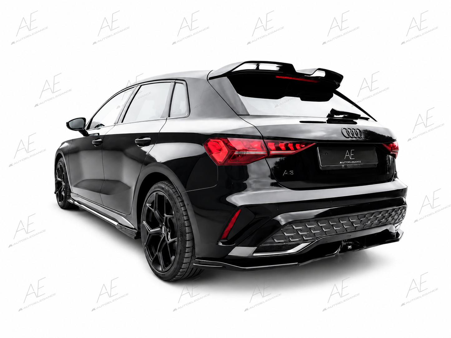 ART.10114  SPLITTER POSTERIORI Audi A3 S-Line 8Y Facelift Sportback