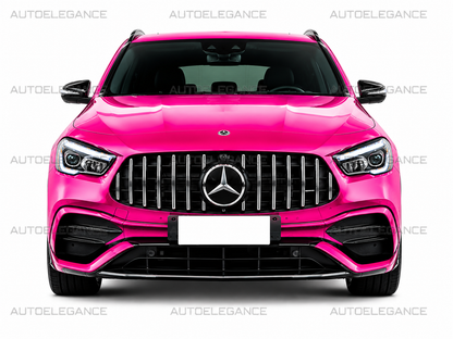 💫GRIGLIA ANTERIORE AMG GT-R PROFILI SATINATI PANAMERICANA - MERCEDES GLA H247💫