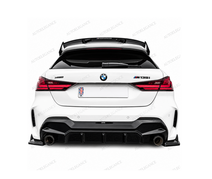 💫Flaps Posteriori Stile Maxton Nero Lucido Per BMW Serie 1 F40 M Pack 2019+💫