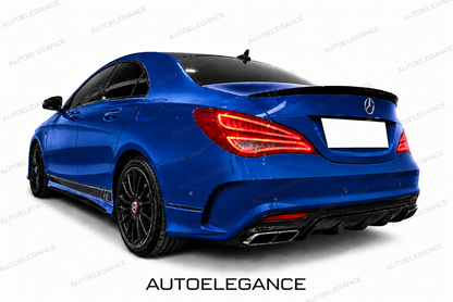💫ART.9770 Spoiler Posteriore Nero Lucido per Mercedes W117 AMG 2013-2018💫