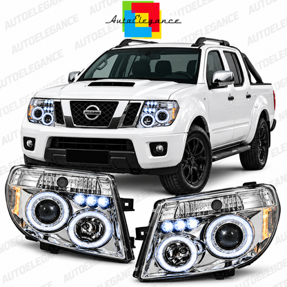 ART.11100 FARI ANTERIORI ADATTO PER NISSAN NAVARA D40/PATHFINDER 05-10 LED