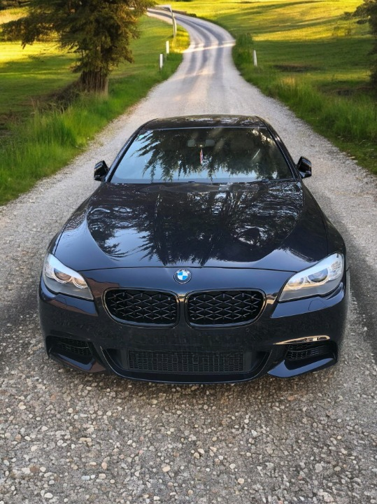 🤩GRIGLIA SPORTIVA DIAMANTE NERO LUCIDO ADATTO PER BMW SERIE 5 F10 F🤩