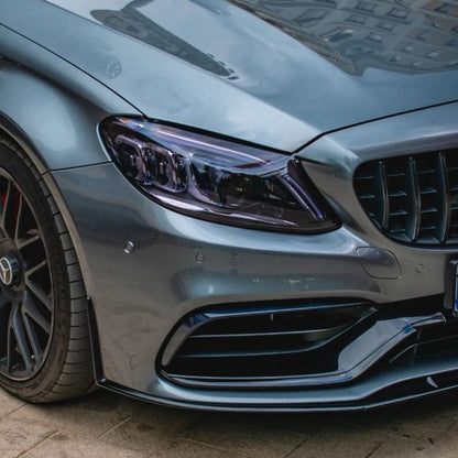 6284⭐Spoiler anteriore adatto solo per Mercedes W205 S205 C205 A205 C63 AMG⭐
