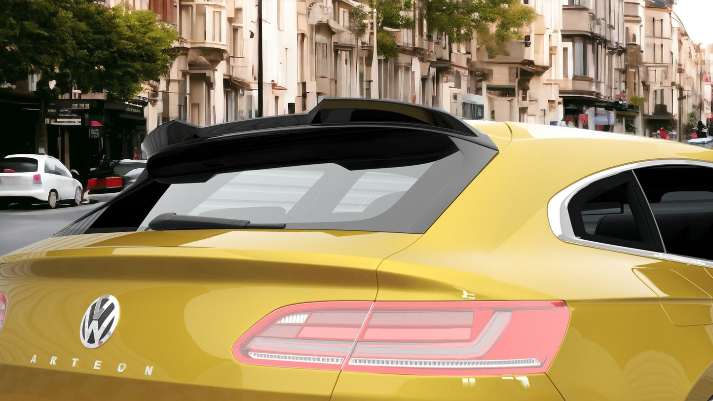 3D SPOILER CAP SUITABLE FOR VOLKSWAGEN ARTEON SHOOTING BRAKE R-LINE MK1 FACELIFT 
