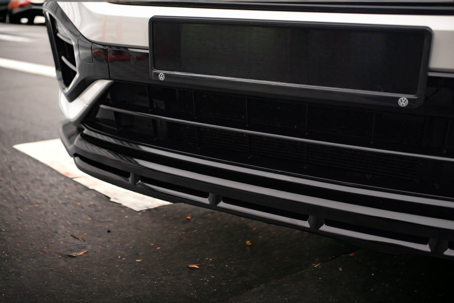 FRONT SPLITTER V.1 VOLKSWAGEN T-ROC R / R-LINE MK1 FACELIFT 