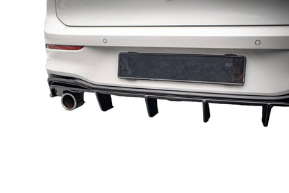 REAR DIFFUSER V.4 SUITABLE FOR VOLKSWAGEN GOLF 8 GTI 