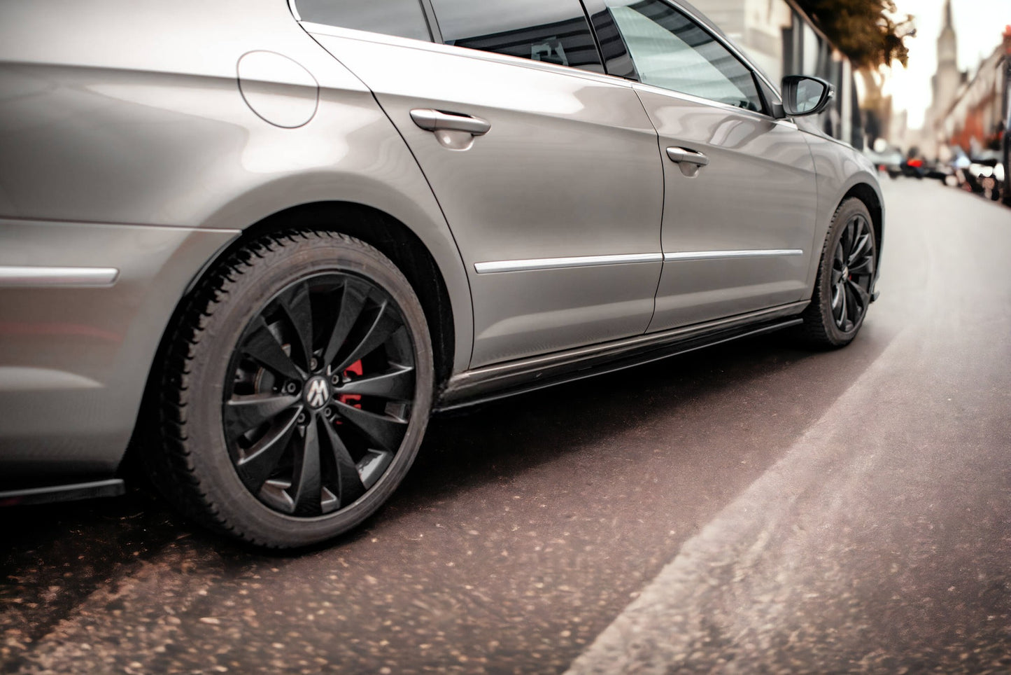 MINIGONNE LATERALI V.2 ADATTE PER VOLKSWAGEN PASSAT CC