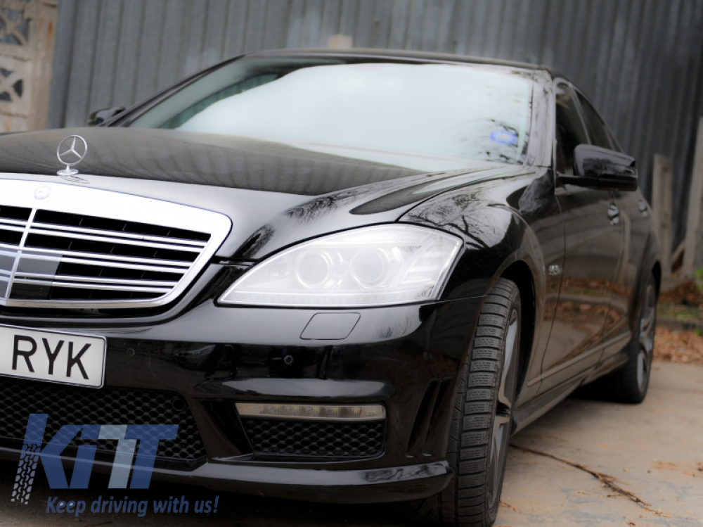 Grille for Mercedes W221 S Facelift 11-13 S63 S65 Design