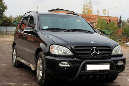 Mercedes ML W163 1997-2005 Bull Bar WT004 Black (Stainless Steel)