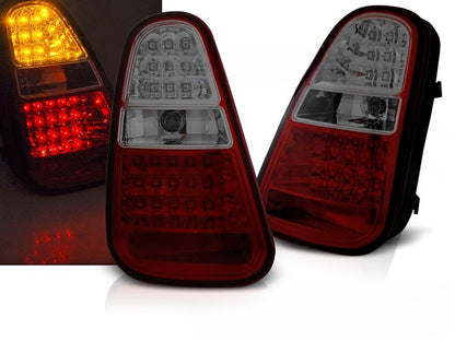 💫 ART.6475 Fanali posteriori LED rosso fume adatti per MINI COOPER R50 /R52 /R53 03-06 💫