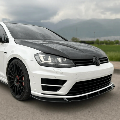 2094 SPLITTER GOLF 7 R 2012-2016 NERO LUCIDO