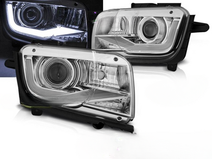 ART.5519 FARI  ANTERIORI CHEVROLET CAMARO 09-13 CROMATA