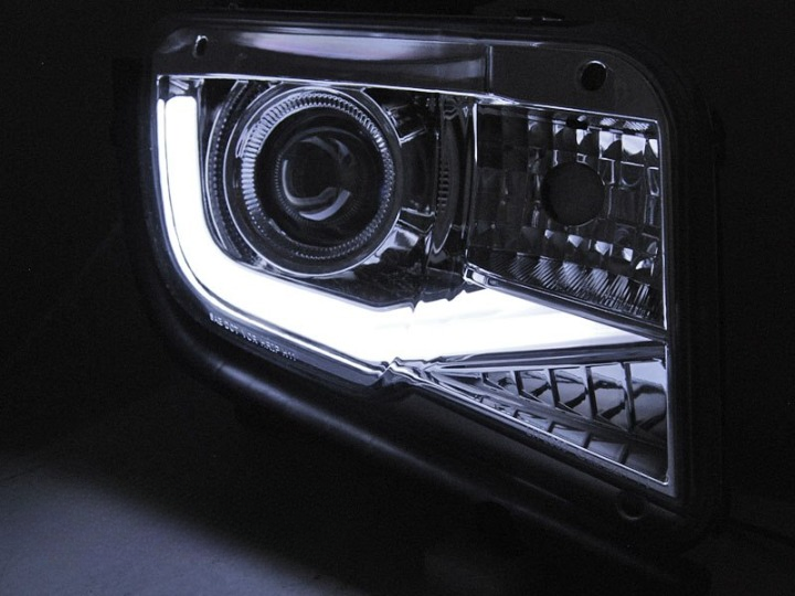 ART.5519 FARI  ANTERIORI CHEVROLET CAMARO 09-13 CROMATA