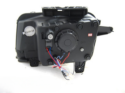 ART.5514 FARI ANTERIORI ADATTO PER CHEVROLET CAMARO 09-13 TUBO NERO CHIARO