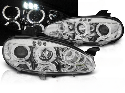 💫ART.6453 FARI OCCHI D'ANGELO CROMATI per MAZDA MX5 2001-2005 💫
