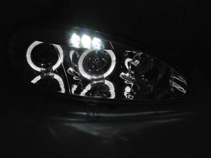 💫ART.6453 FARI OCCHI D'ANGELO CROMATI per MAZDA MX5 2001-2005 💫