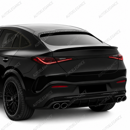 💫Spoiler SUL Tetto Nero Lucido in ABS per Mercedes Benz GLC Coupé C254 2023+💫