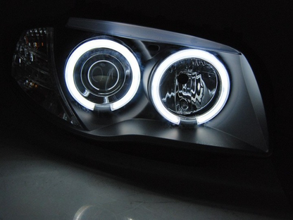 💫ART.6542 FARI OCCHI D'ANGELO NERI per BMW 1 E87/E81/82/88 2004-2011💫