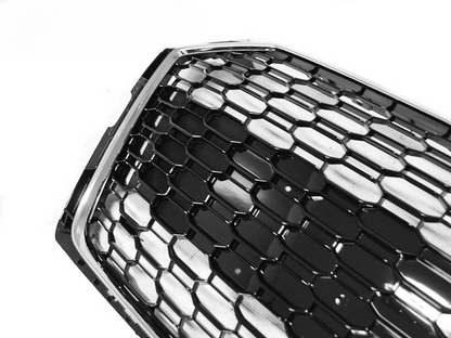 GRIGLIA SPORT CROMATA NERO LUCIDO ADATTO PER AUDI A5 16-19