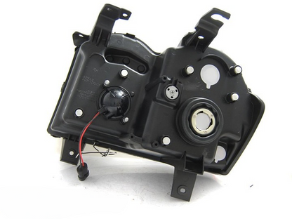 ART.5571 FARI ANTERIORI JEEP GRAND CHEROKEE 05-08 LUCE TUBARE NERA