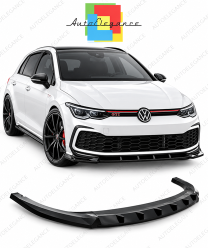 👉Splitter anteriore adatto per VW Golf GTI/GTE 1 GTD/R-Line (2020-2024)👈