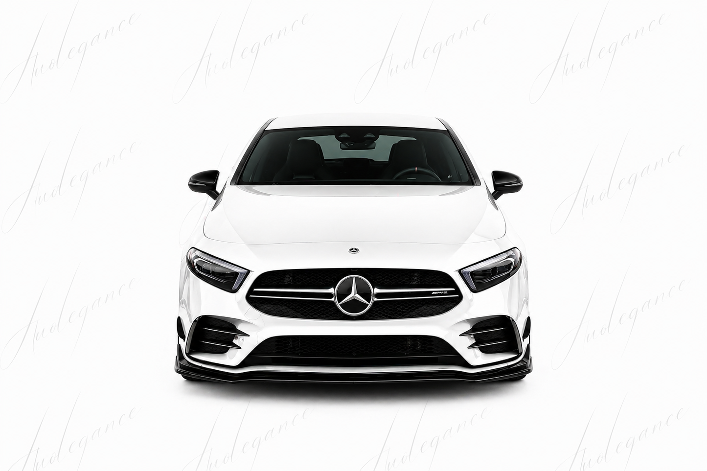🔥ART.0066 SPLITTER ADATTO PER MERCEDES CLASSE A W177 AMG NERO LUCIDO🔥