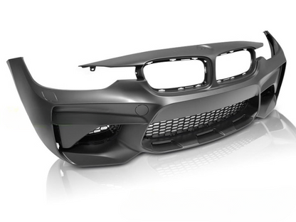 💫ART.7479 Paraurti Anteriore Look M2 per BMW Serie 3 F30 / F31 2011-2018💫