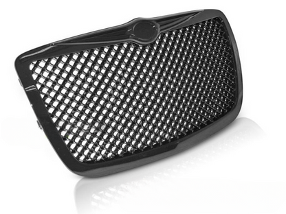 💫ART.7502 GRIGLIA STILE BENTLEY NERO LUCIDO per CHRYSLER 300 C 04-11💫