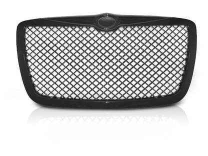 💫ART.7502 GRIGLIA STILE BENTLEY NERO LUCIDO per CHRYSLER 300 C 04-11💫