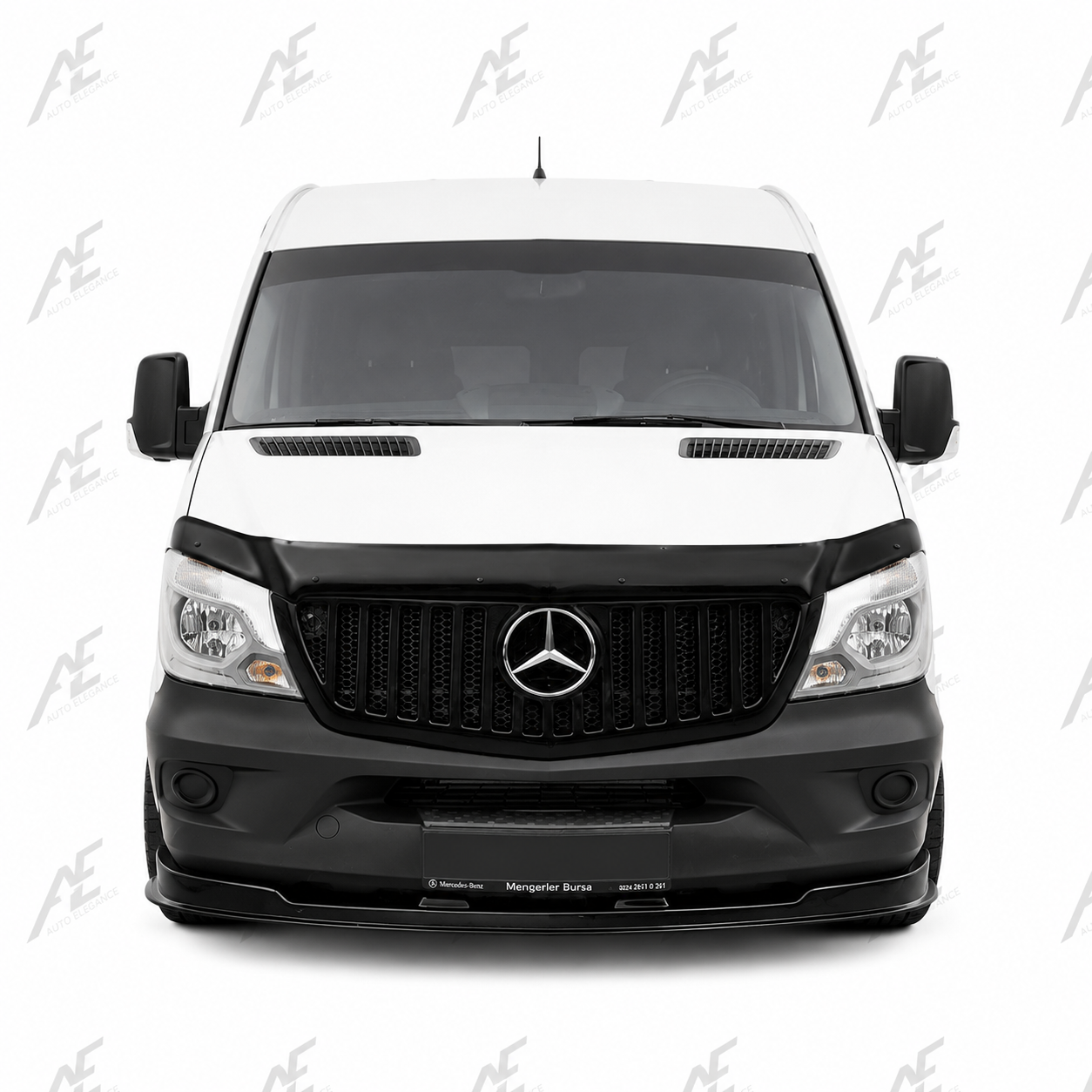 💕SPLITTER  M. Benz W906.2 FL 2014+ SPRINTER  NERO  LUCIDO 💕