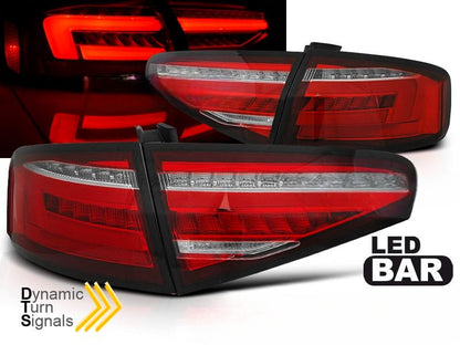 💫 ART.6255 Fanali posteriori OEM LED rosso bianco adatti per AUDI A4 B8 12-15 💫