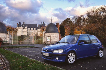 ⭐KIT 4 DISTANZIALI 16+20mm NERO ADATTO PER PEUGEOT 106 II dal 1996 al 2004⭐