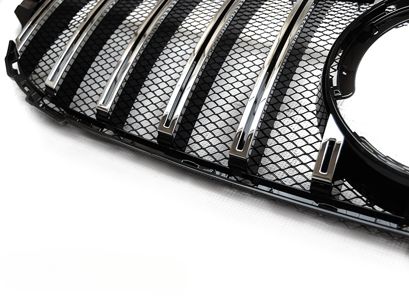 GRIGLIA SPORT NERA CROMATA ADATTA PER MERCEDES W205 18-