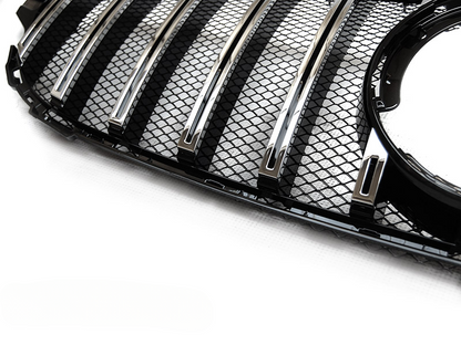 GRIGLIA SPORT NERA CROMATA ADATTA PER MERCEDES W205 18-