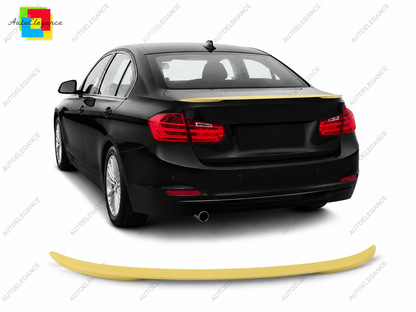 👉Spoiler Bagagliaio Labbro Posteriore BMW Serie 3 F30 11-18 PU Grezzo👈