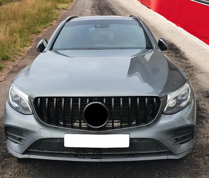 💥GRIGLIA RADIATORE ARGENTO DIAMANTE  ADATTO PER Mercedes Benz GLC Classe X253💥